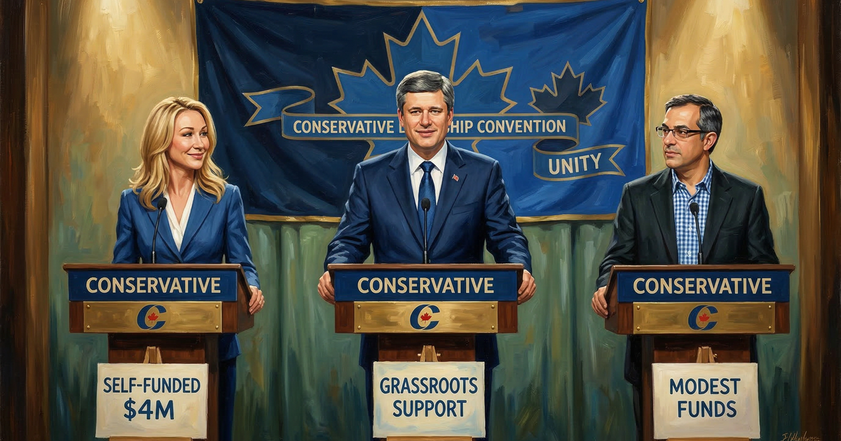 2004 Leadership race: fundraiser breakdown