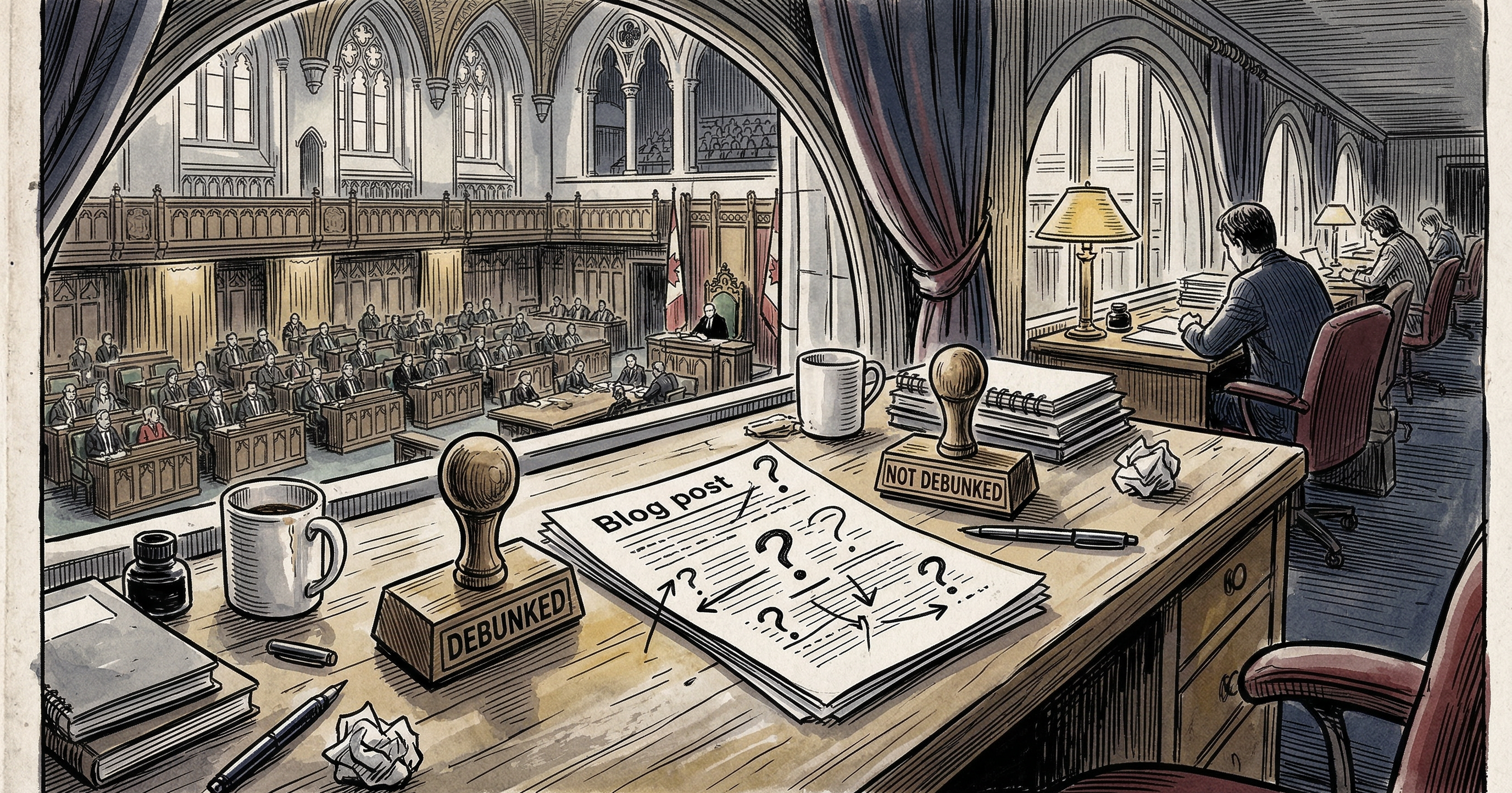 A debunking by Kady? I’m sorry, I just don’t see it