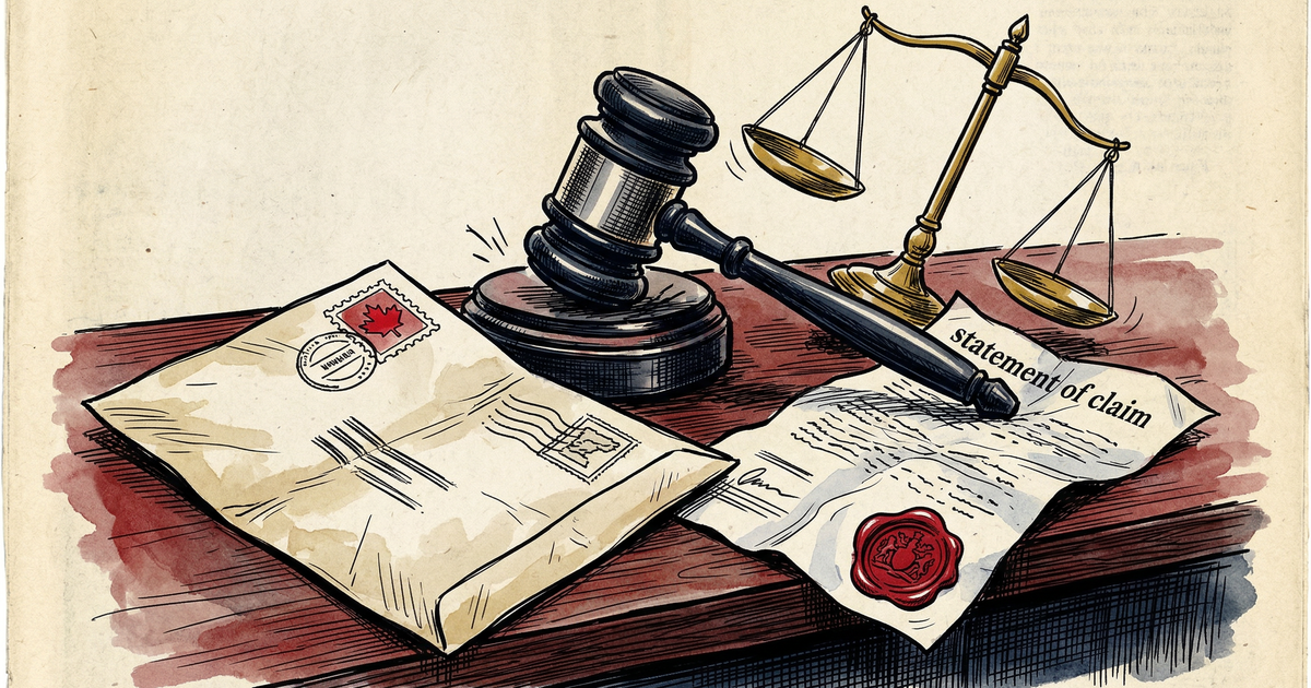 Attn Pat Martin: “You are being sued”