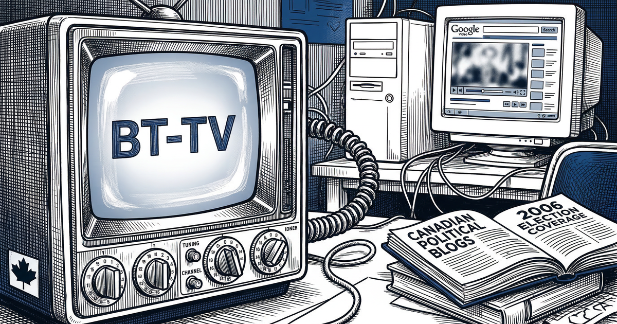 Blogging Tories television