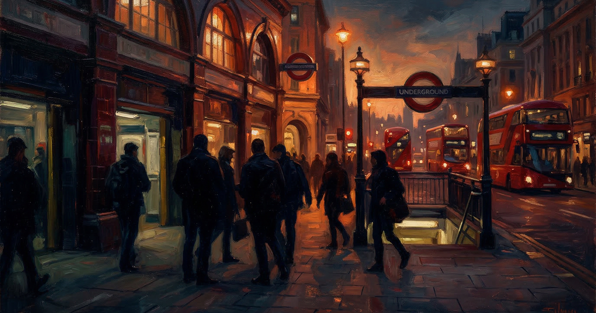 Breaking: London. New tube and bus incidents