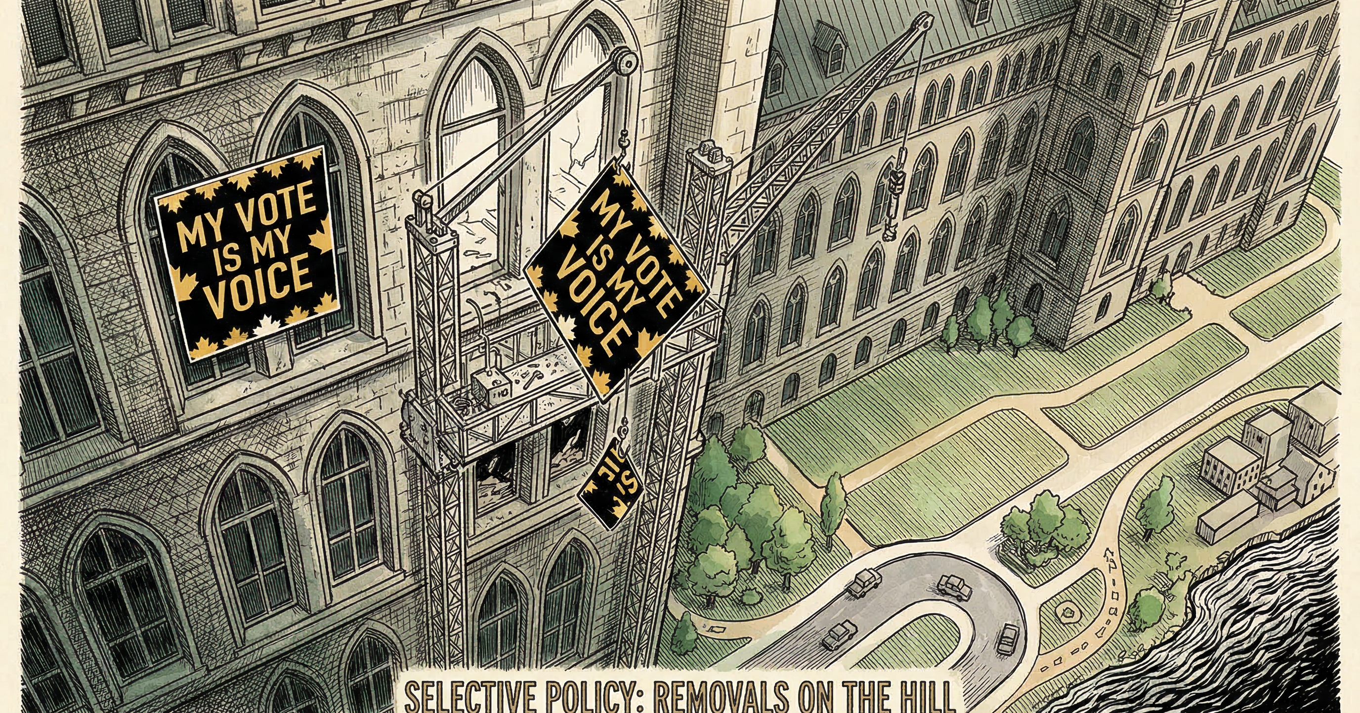 Call the Parliament Hill window police