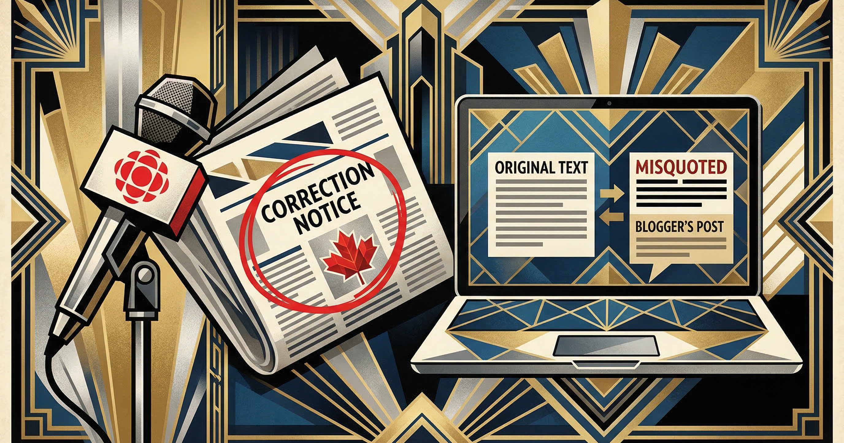 CBC: please correct the record