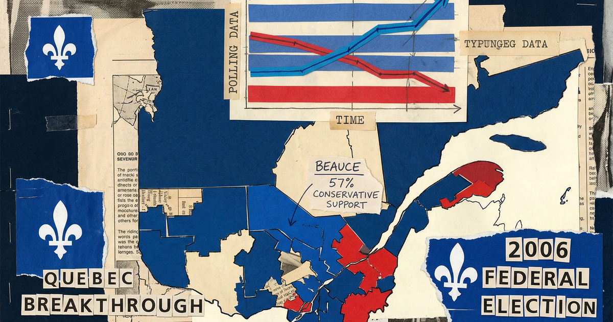 Conservatives breaking through in Quebec.  Lib cabmins in trouble.