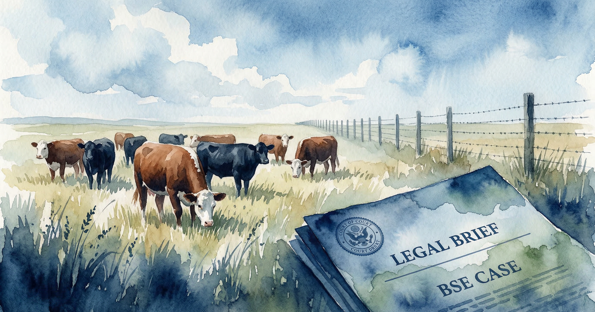 Conservatives stand up for cattle farmers