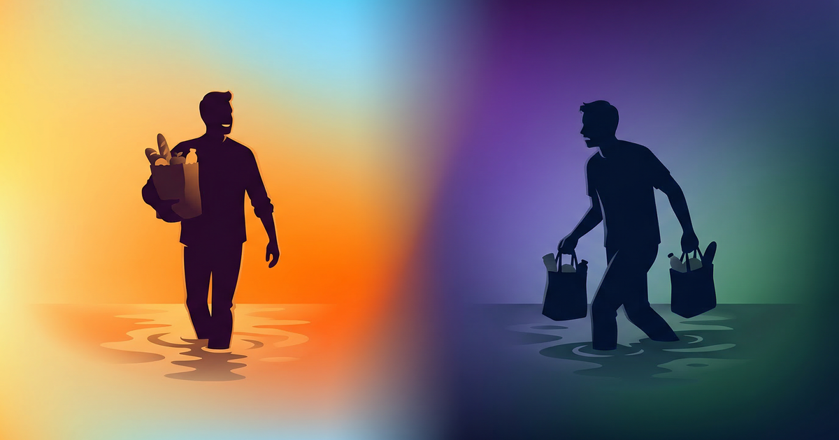 Finding vs. looting – press bias