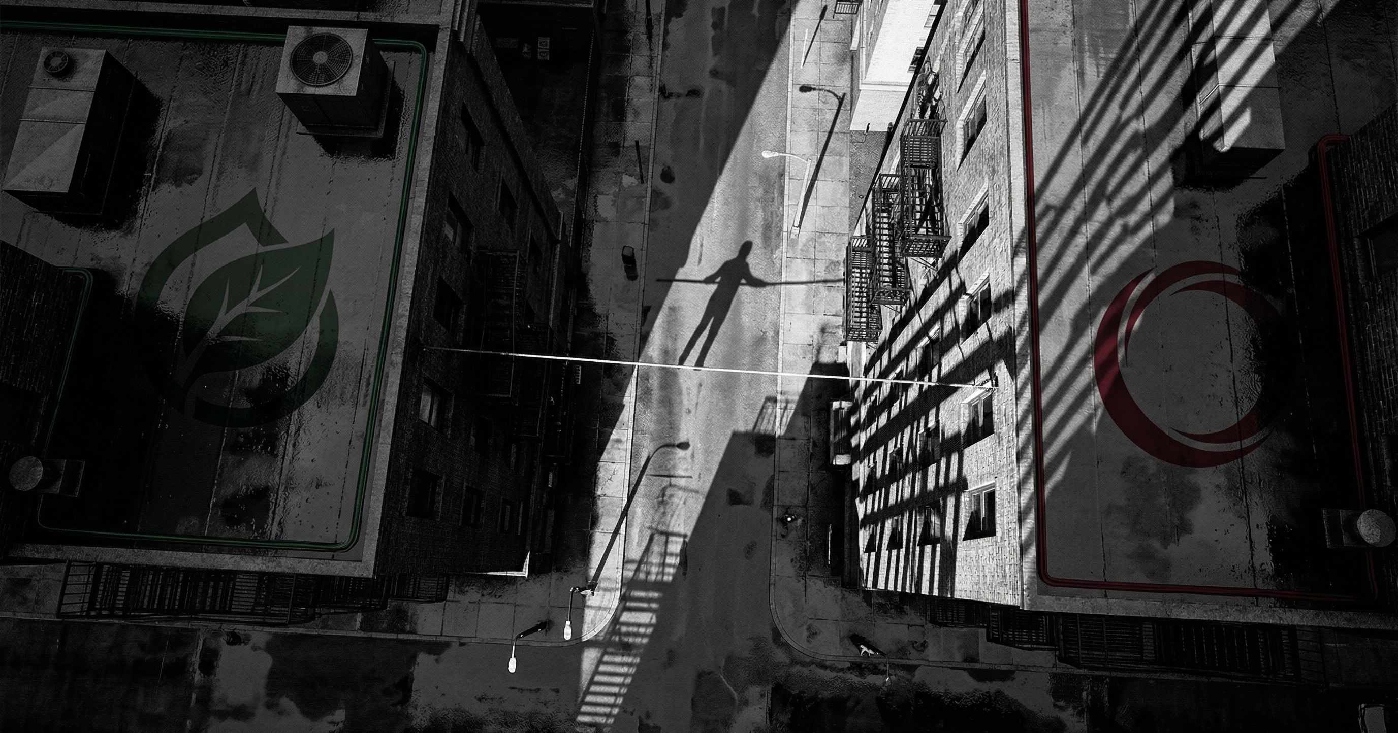 How fine of a line is David Suzuki walking?