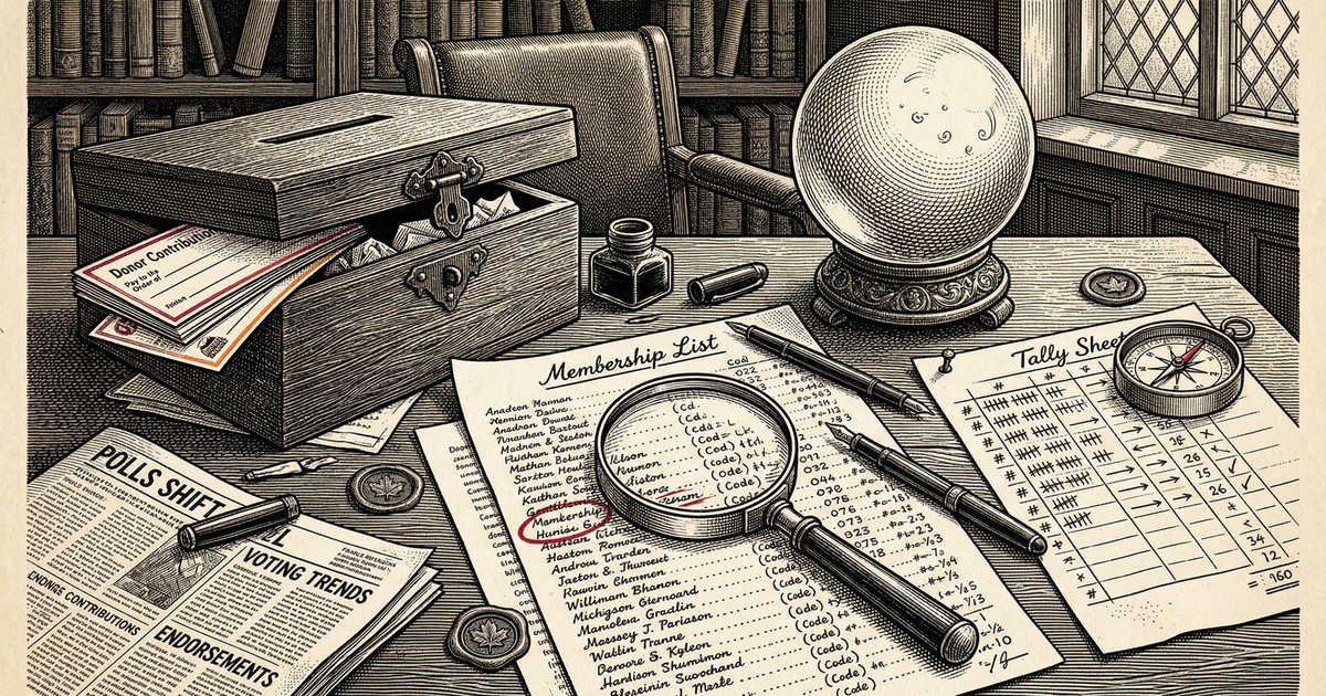 How to predict a leadership race