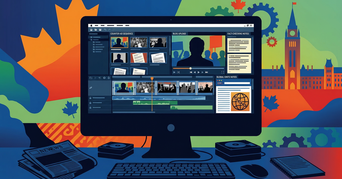 I made this attack ad but did not make it up