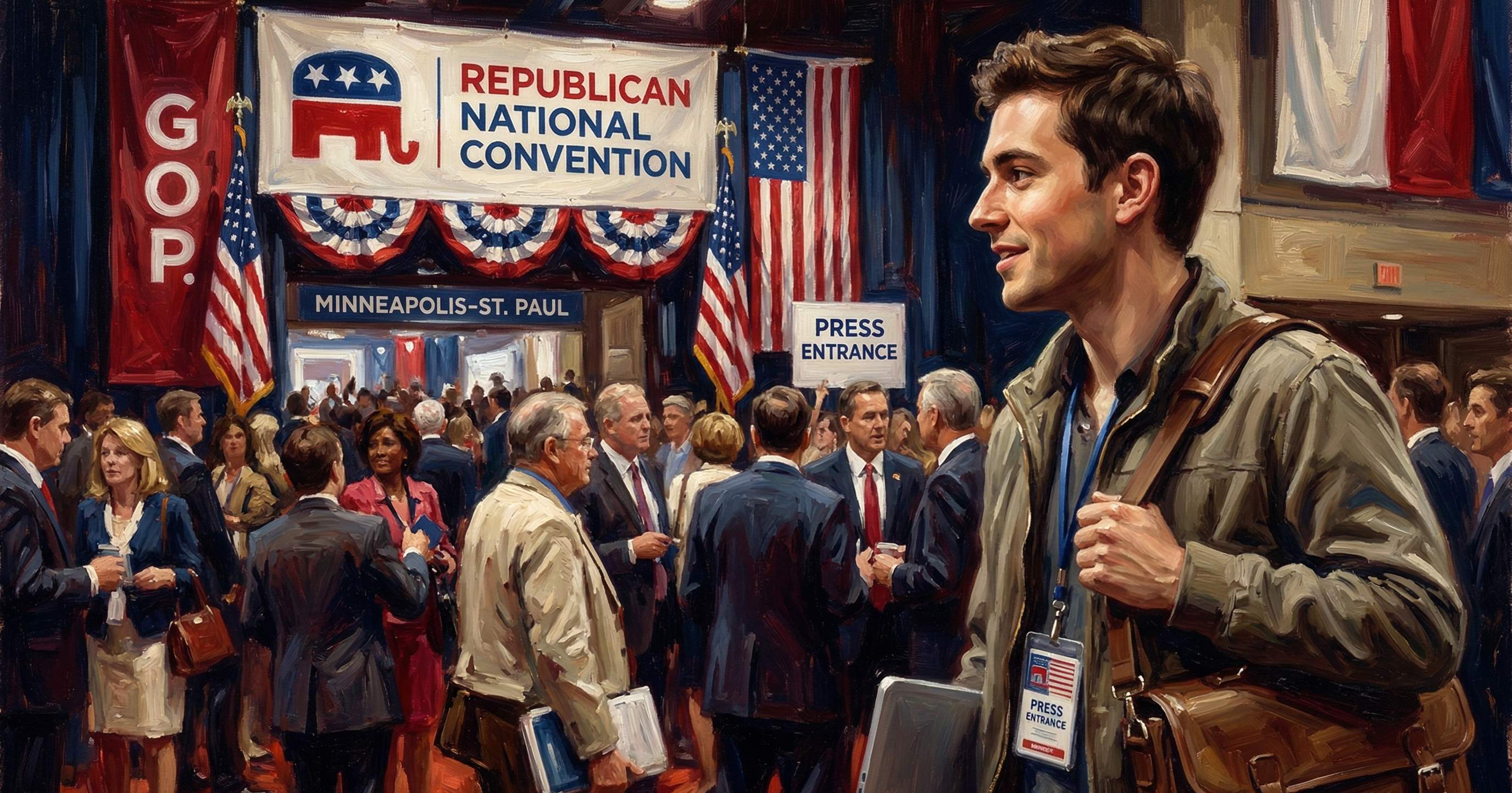 I’m going to the Republican National Convention