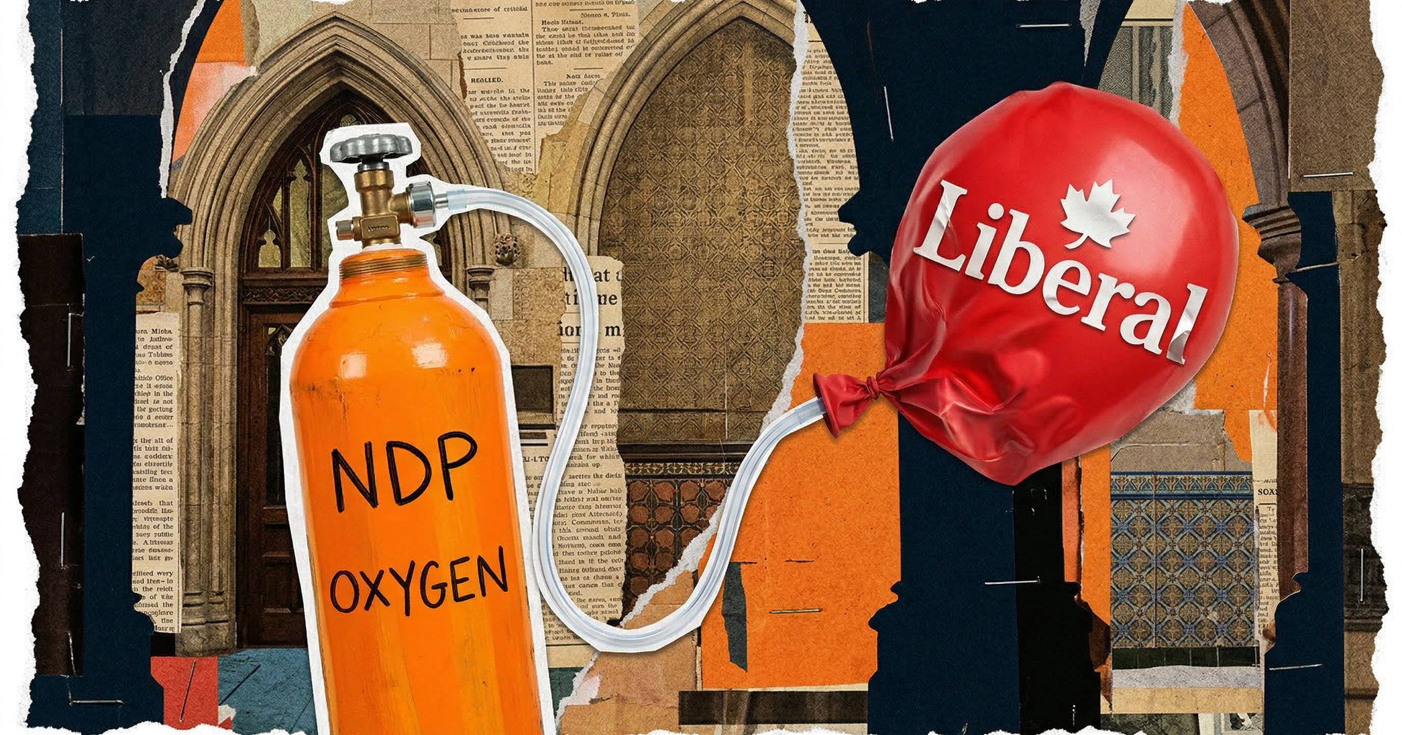 Layton gives Dion some oxygen