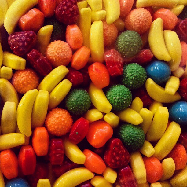 Candy or microscopic specimens?