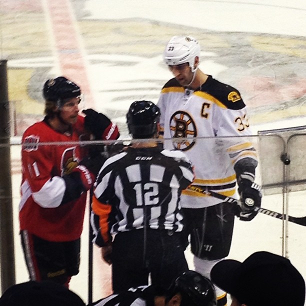 Bruins vs Senators