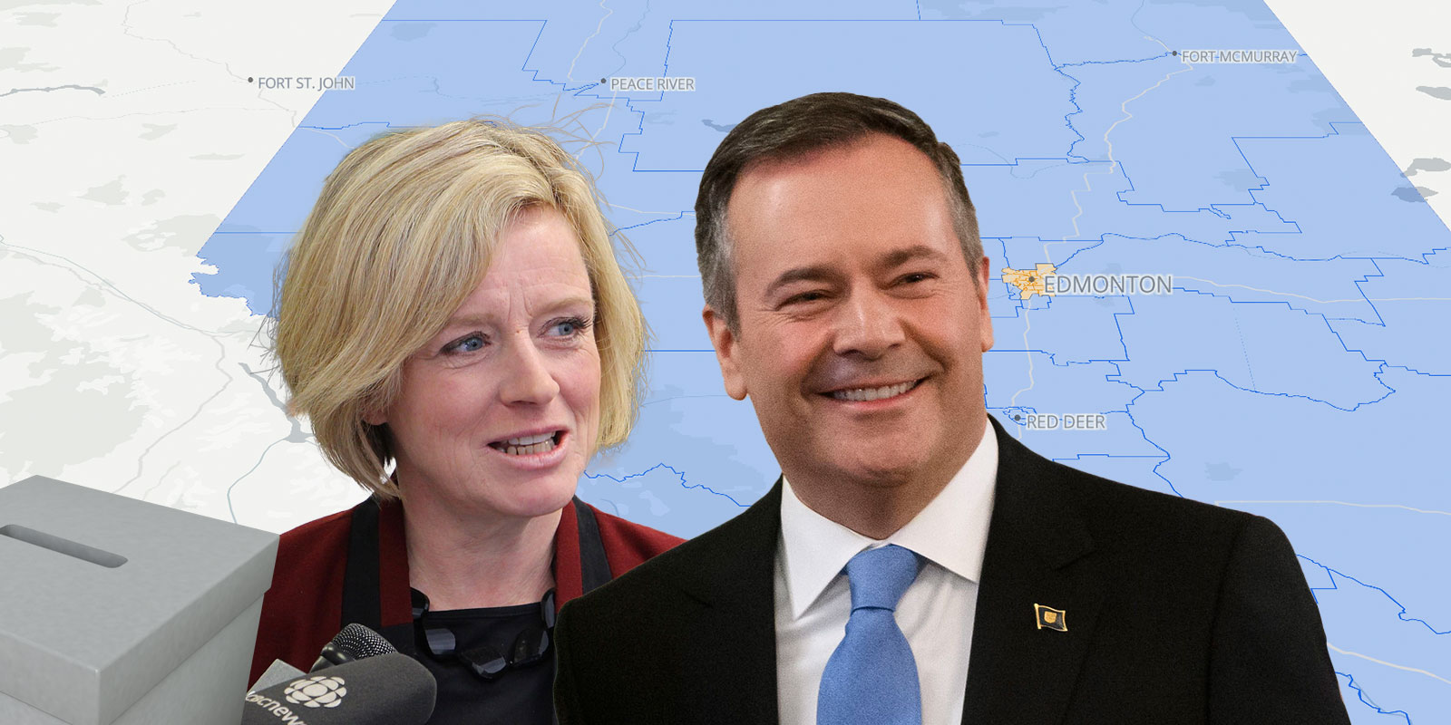 Mapping the results of the 2019 Alberta provincial election