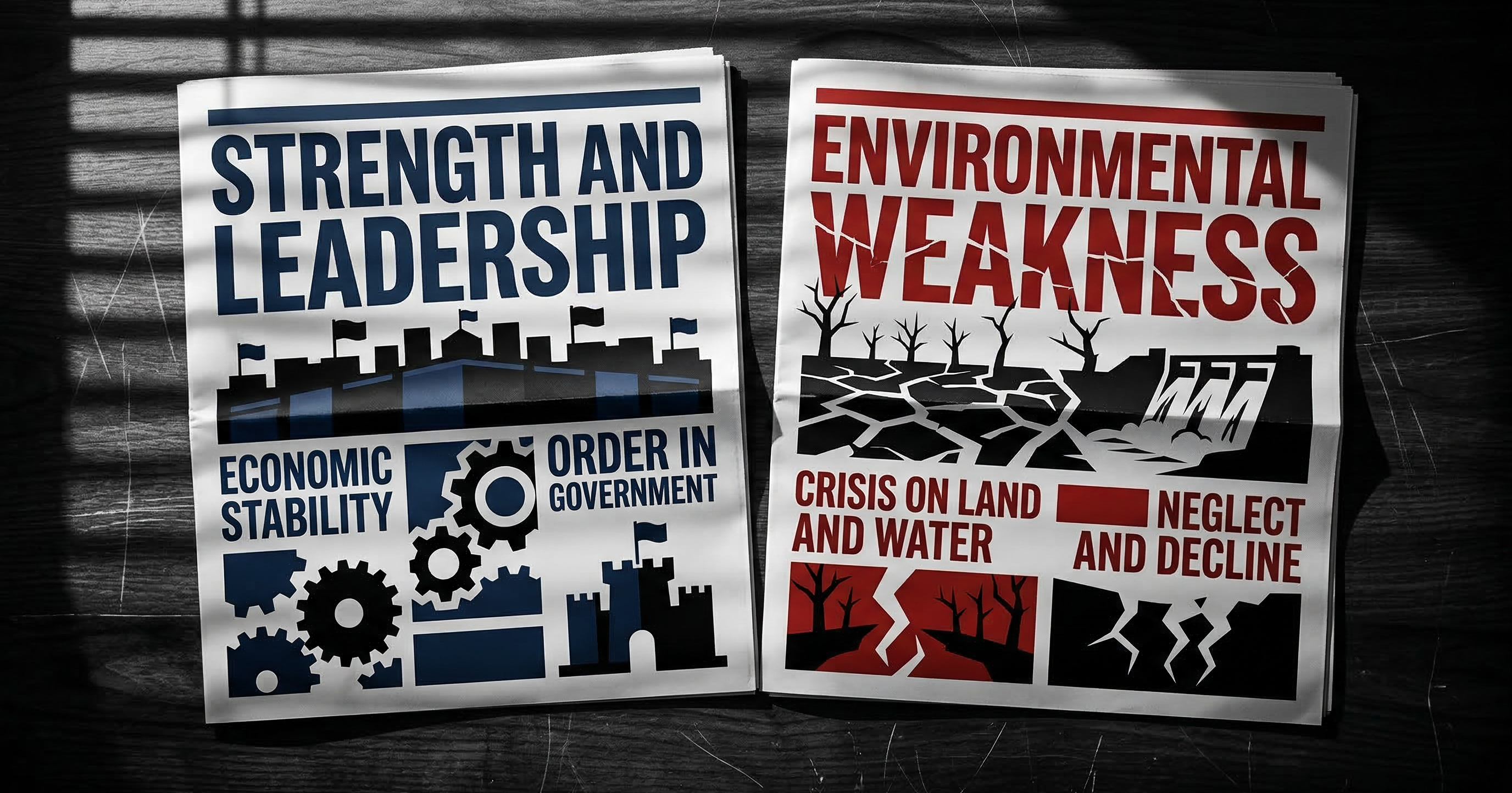 Liberal vs. Conservative narratives