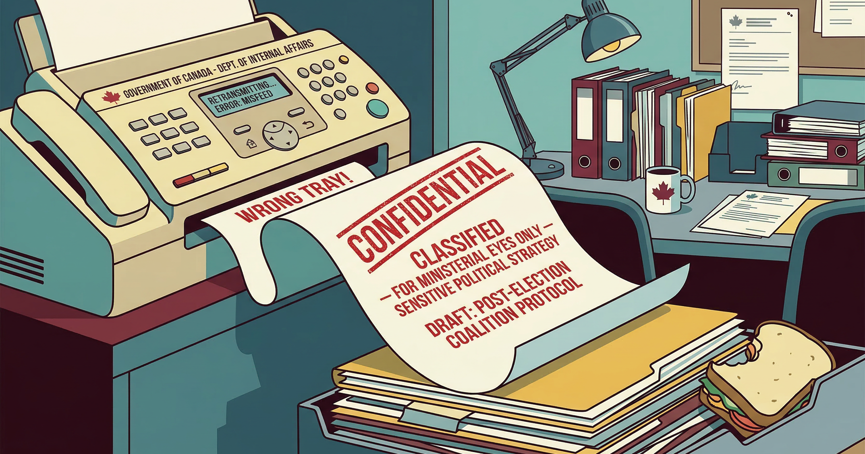 Liberals spooked by fax?