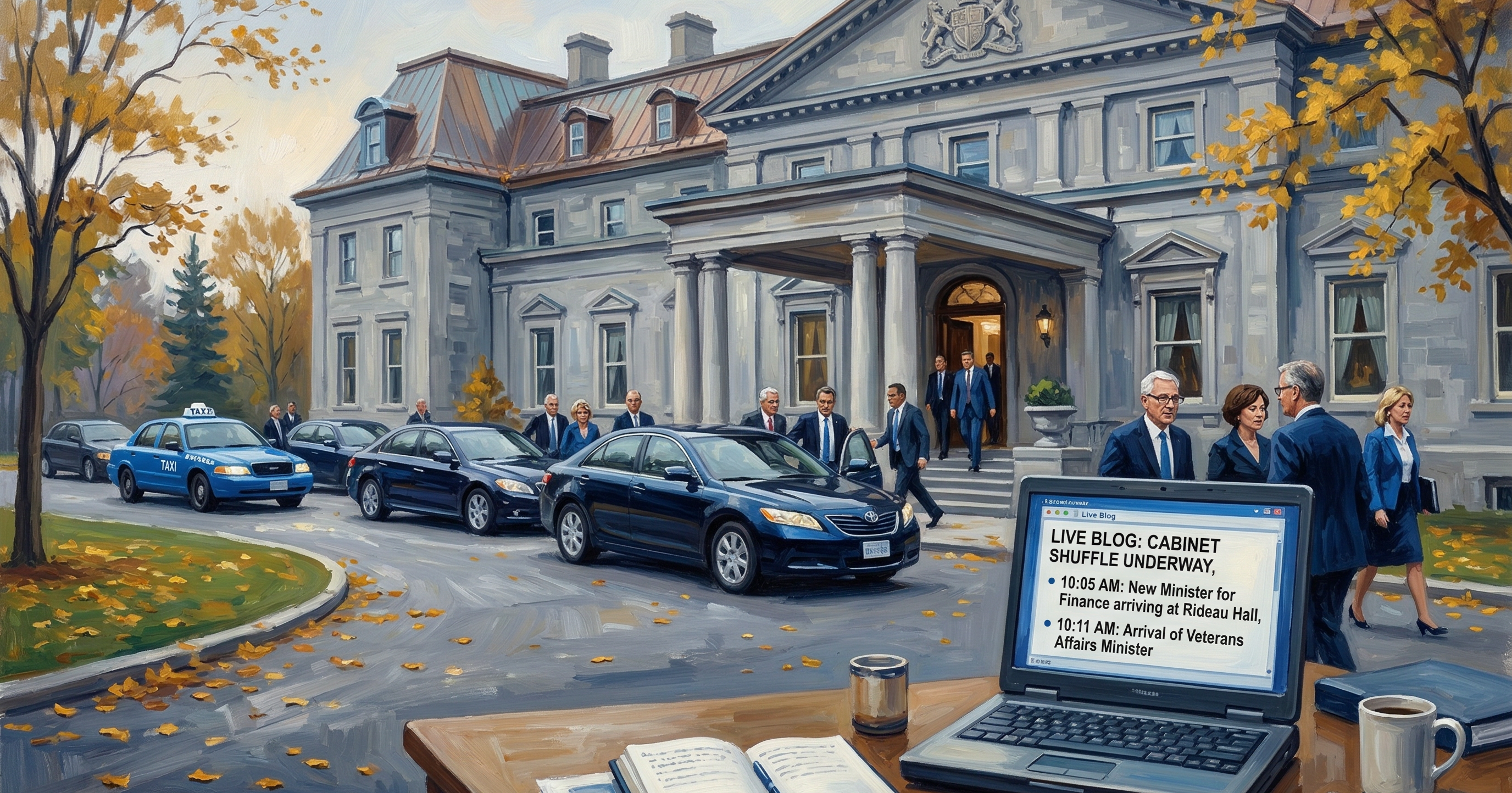 Liveblogging the cabinet shuffle