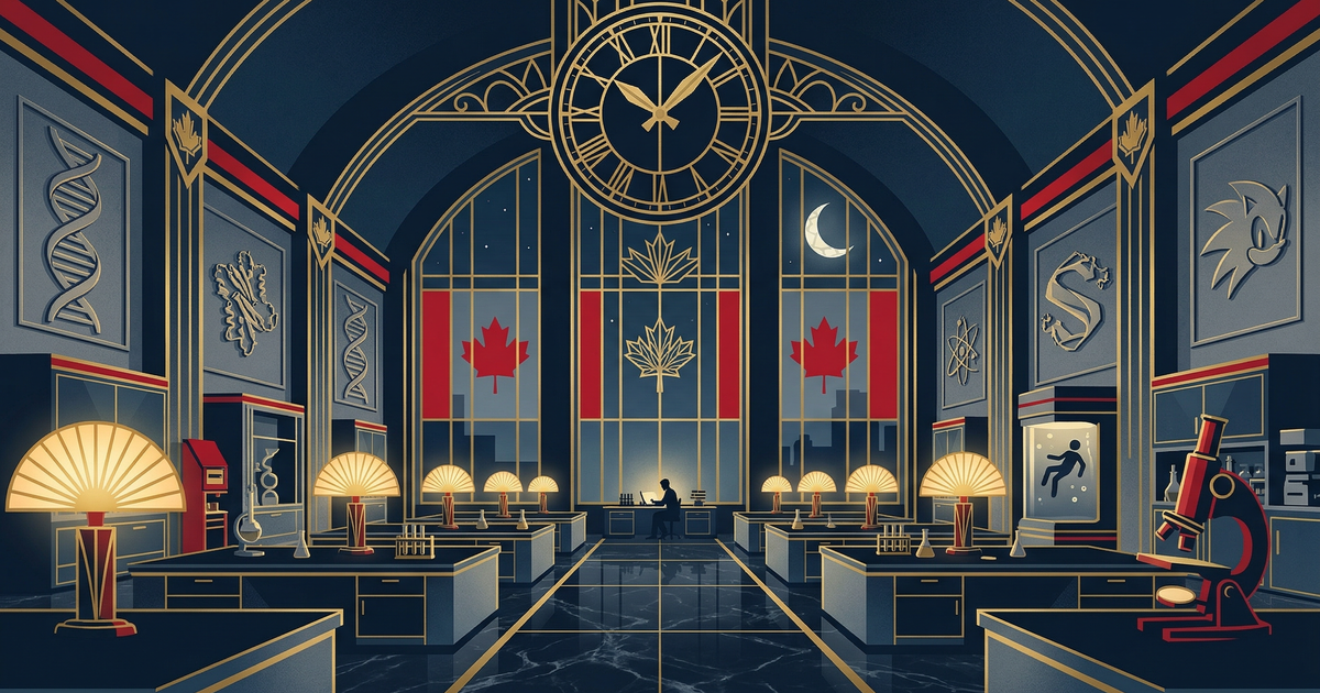 Long night in the lab