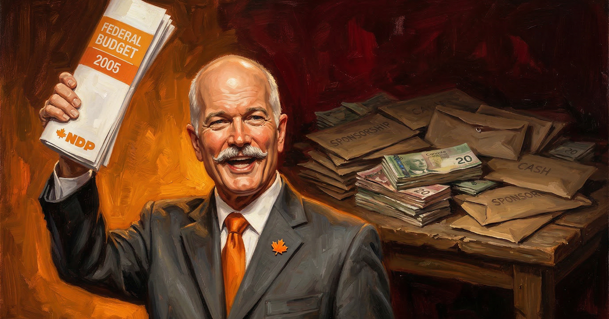 NDP gloats over budget