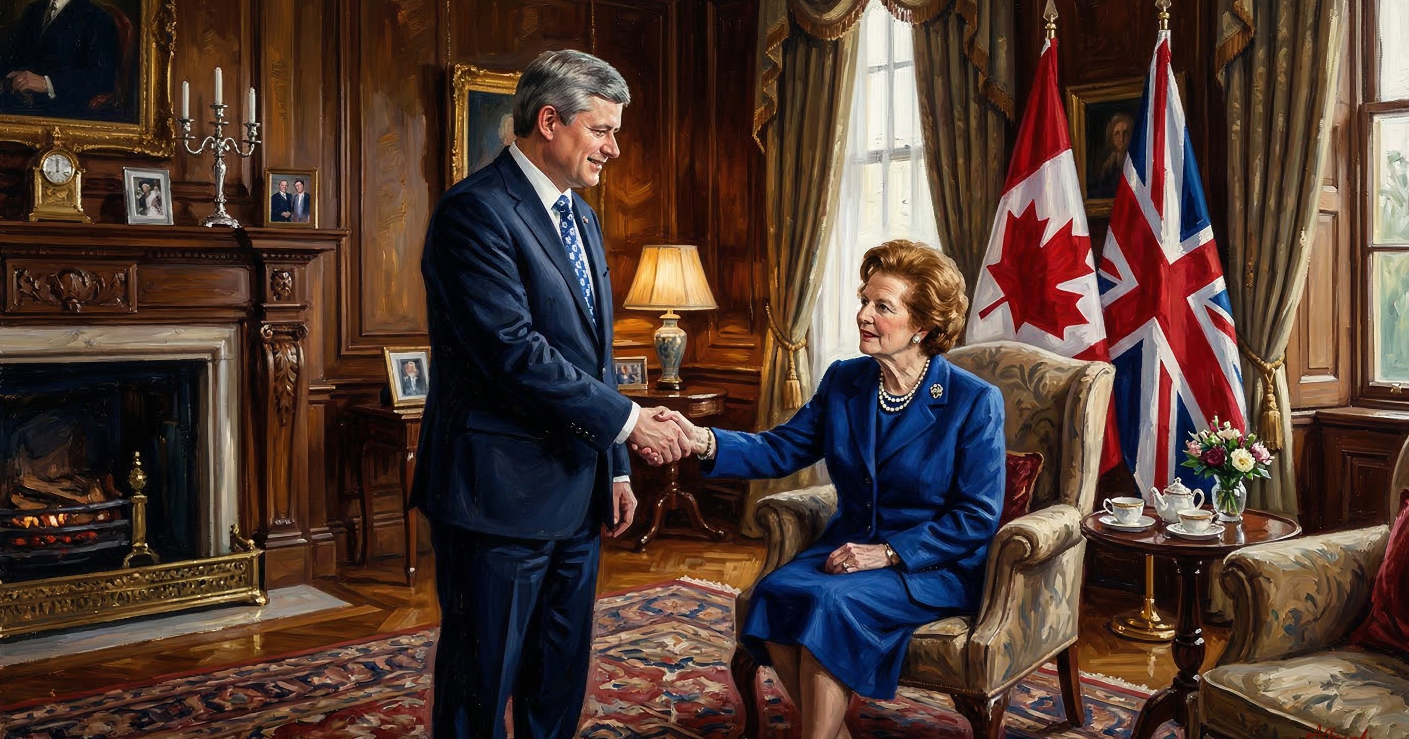 News tip: Harper to meet with Thatcher