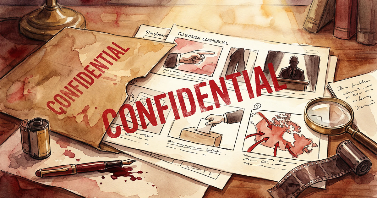 Newsflash: Leak from Liberal war-room previews upcoming negative ad campaign against Harper?