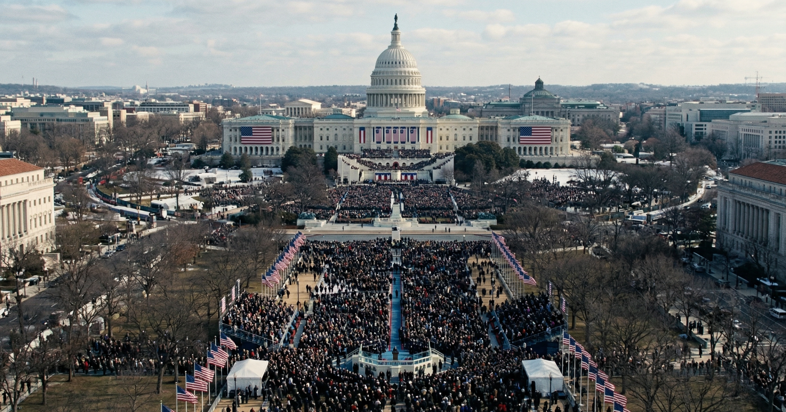 The inauguration of the 44th President of the United States