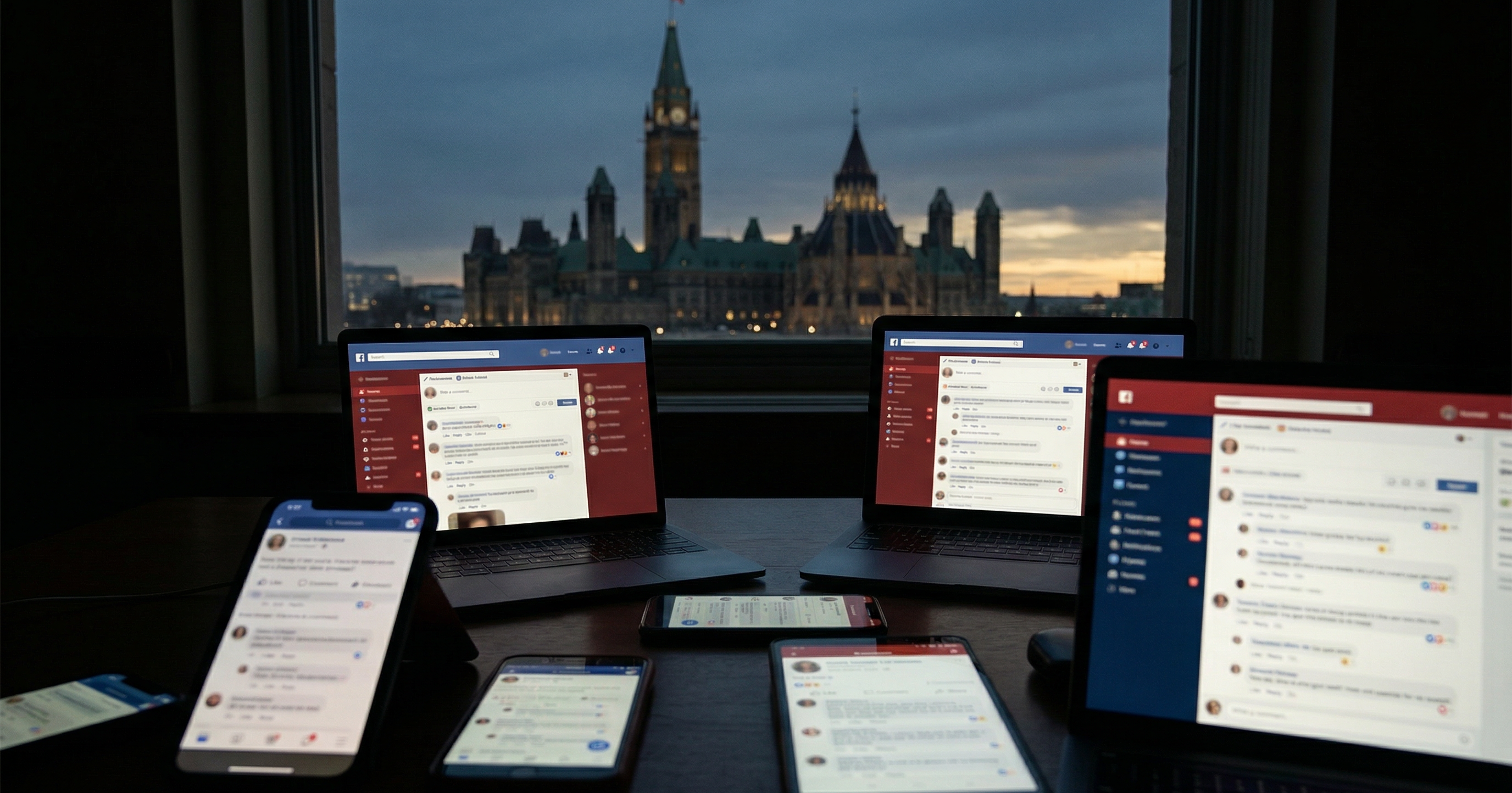 Watching Obama’s visit on Facebook