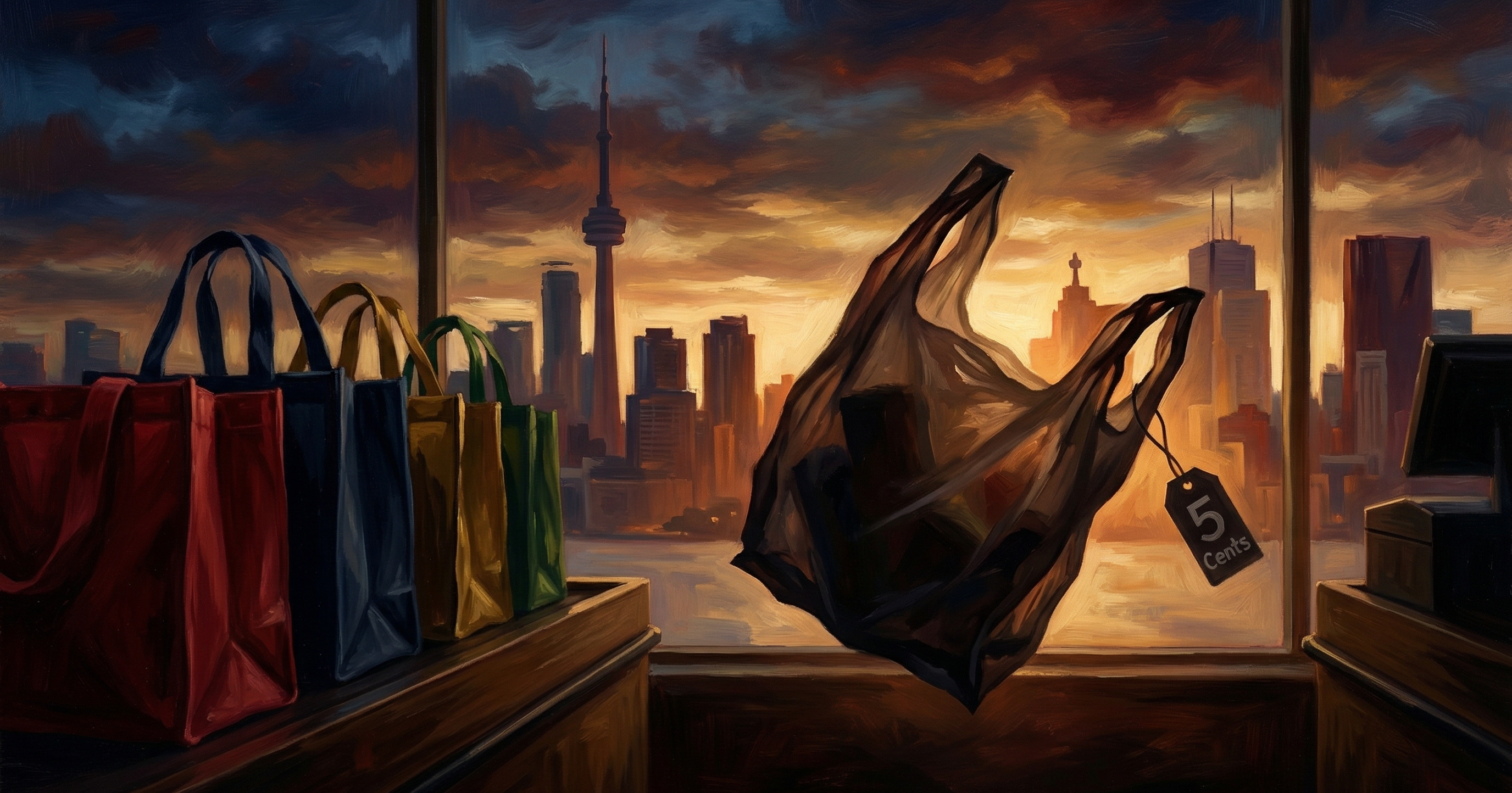 Social engineering, one plastic bag at a time