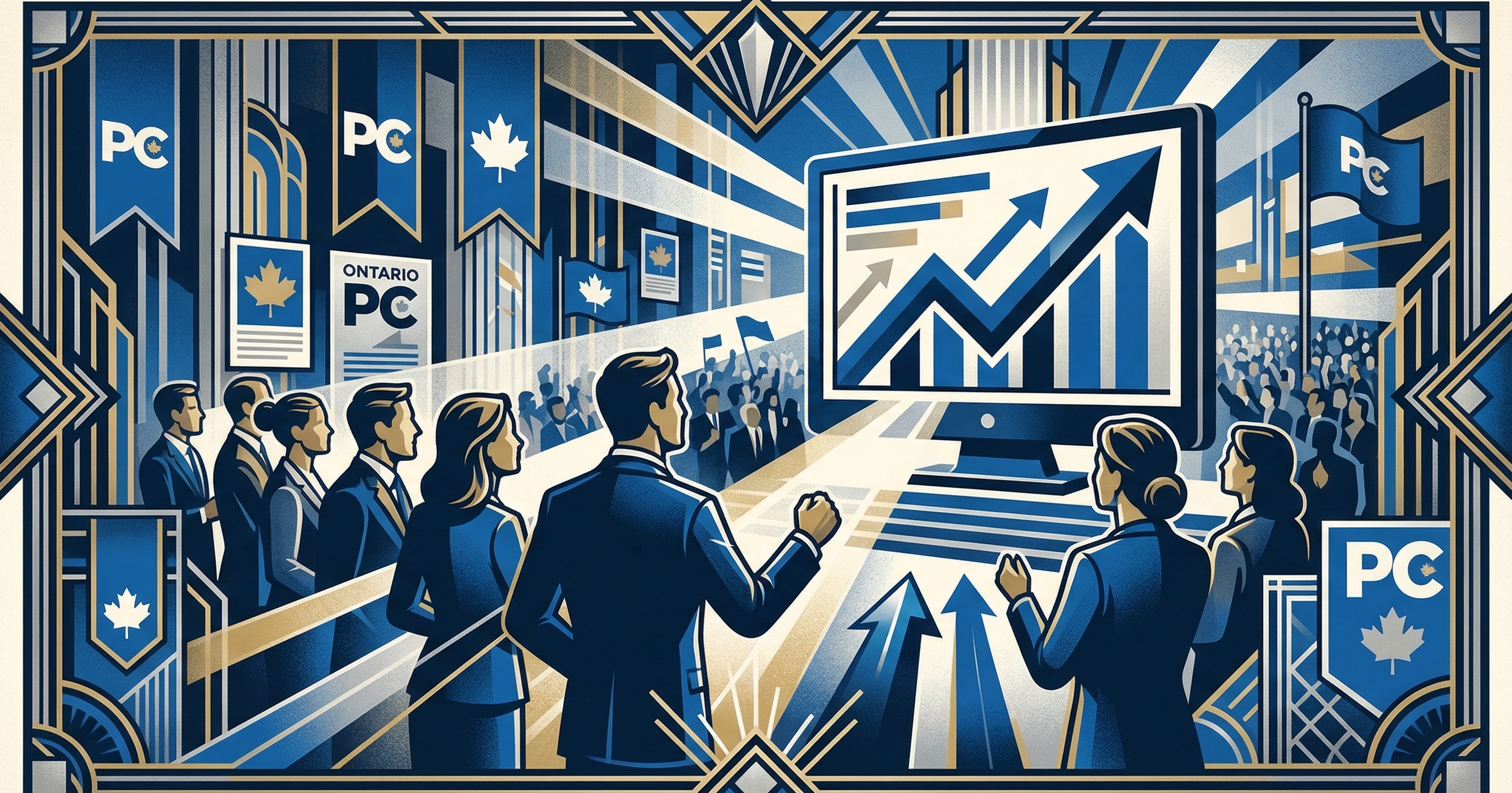 Tim Hudak reacts to first ballot results