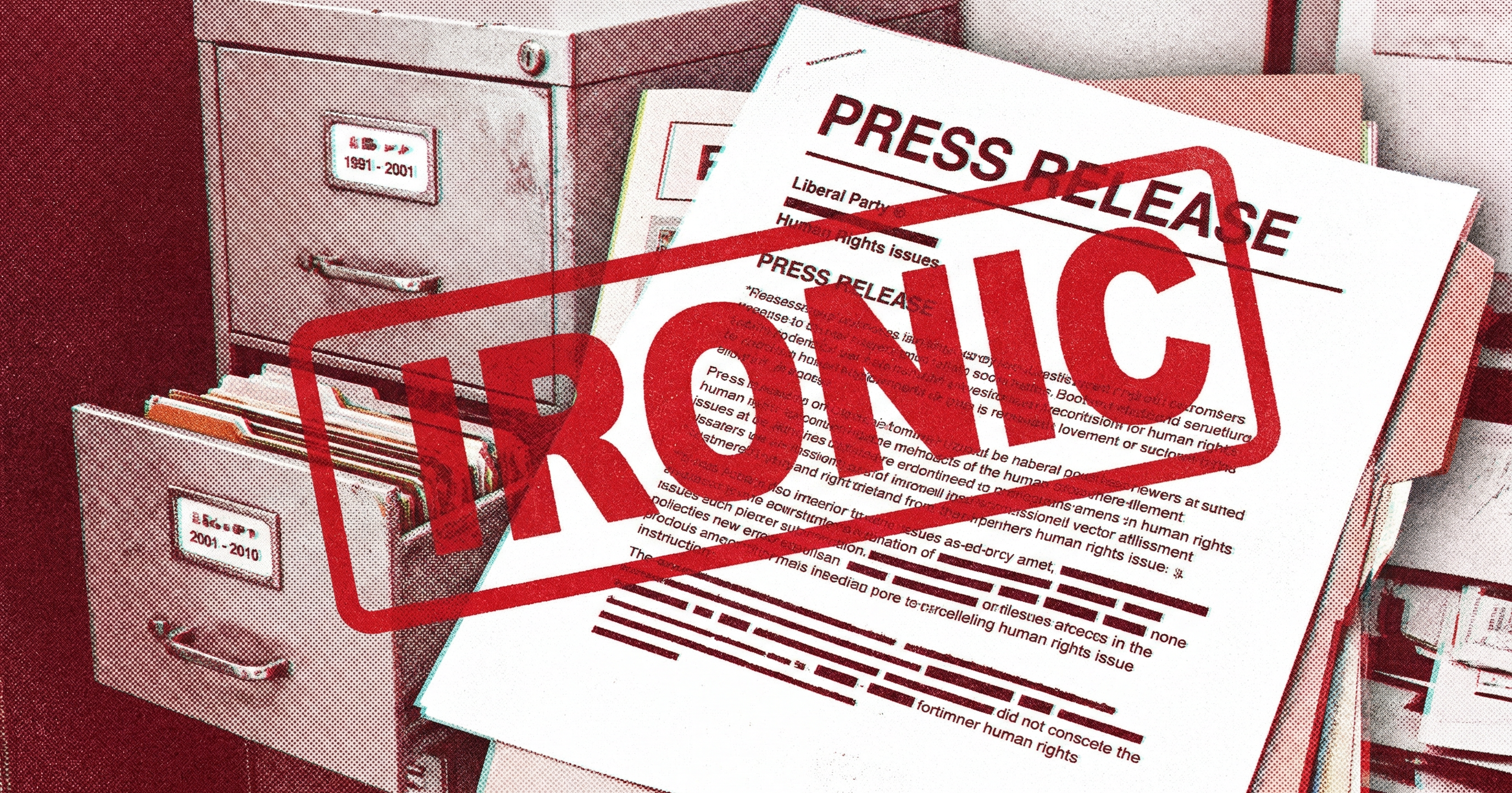 Ironic press release of the day