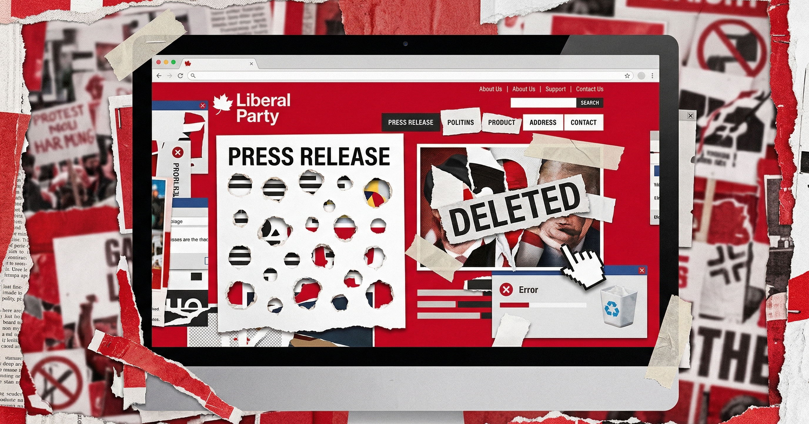 Liberal reaction full of holes