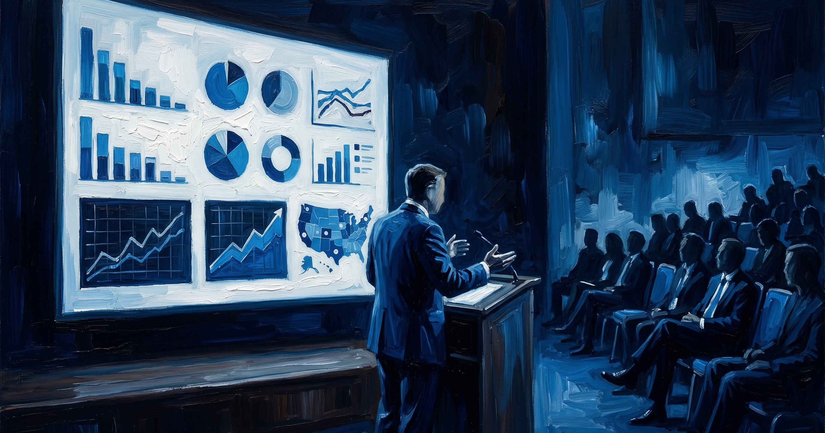 Rob Willington presents at the Manning Centre conference