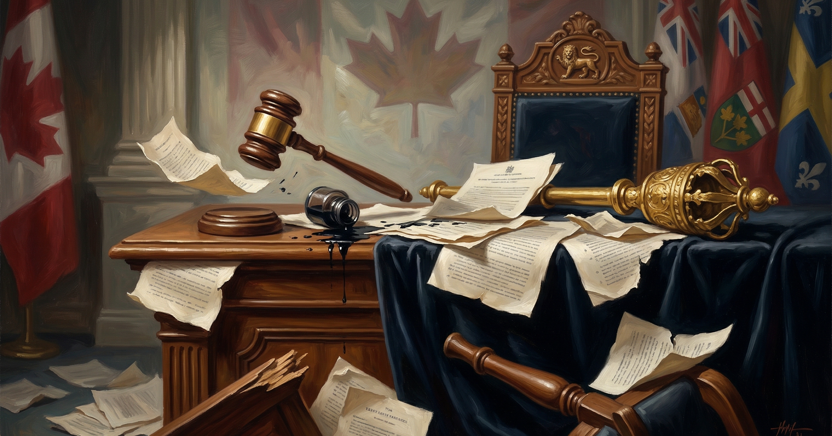 The latest in a proud history of meltdowns in our parliamentary history