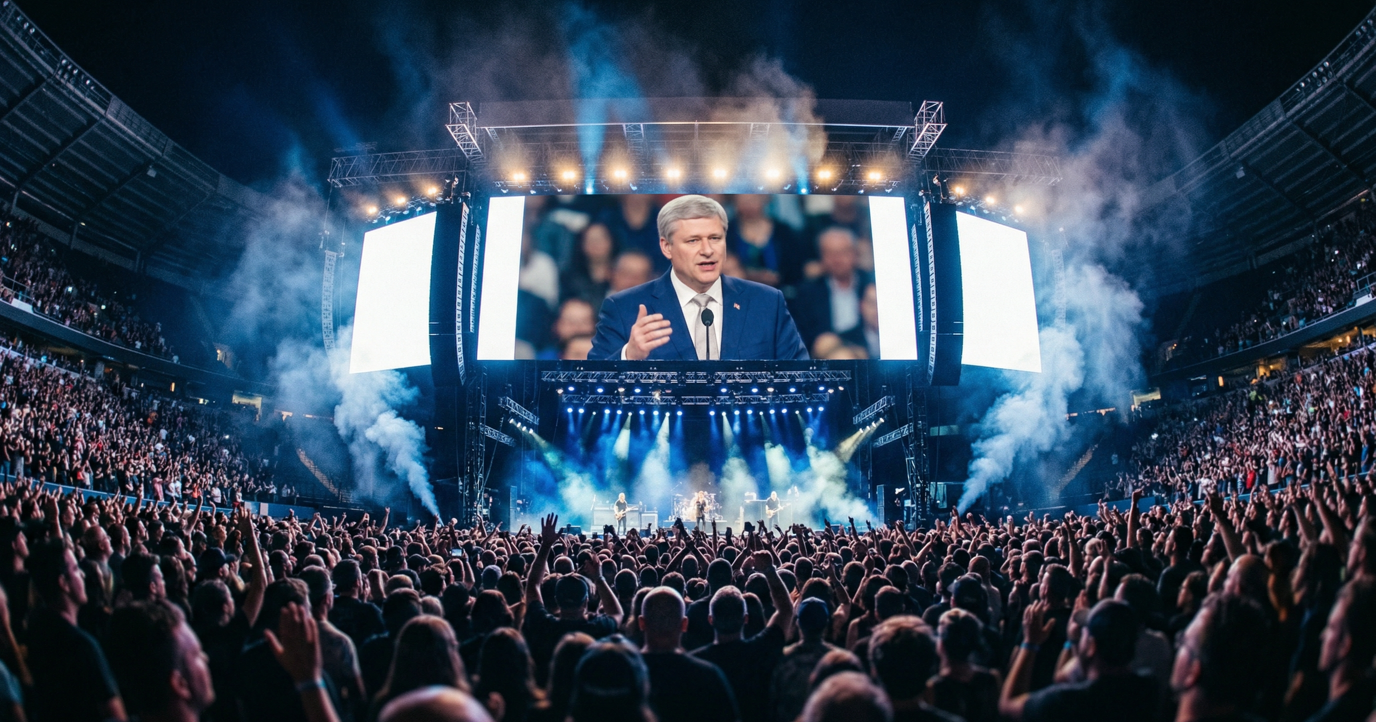 Scenes from a Nickelback concert