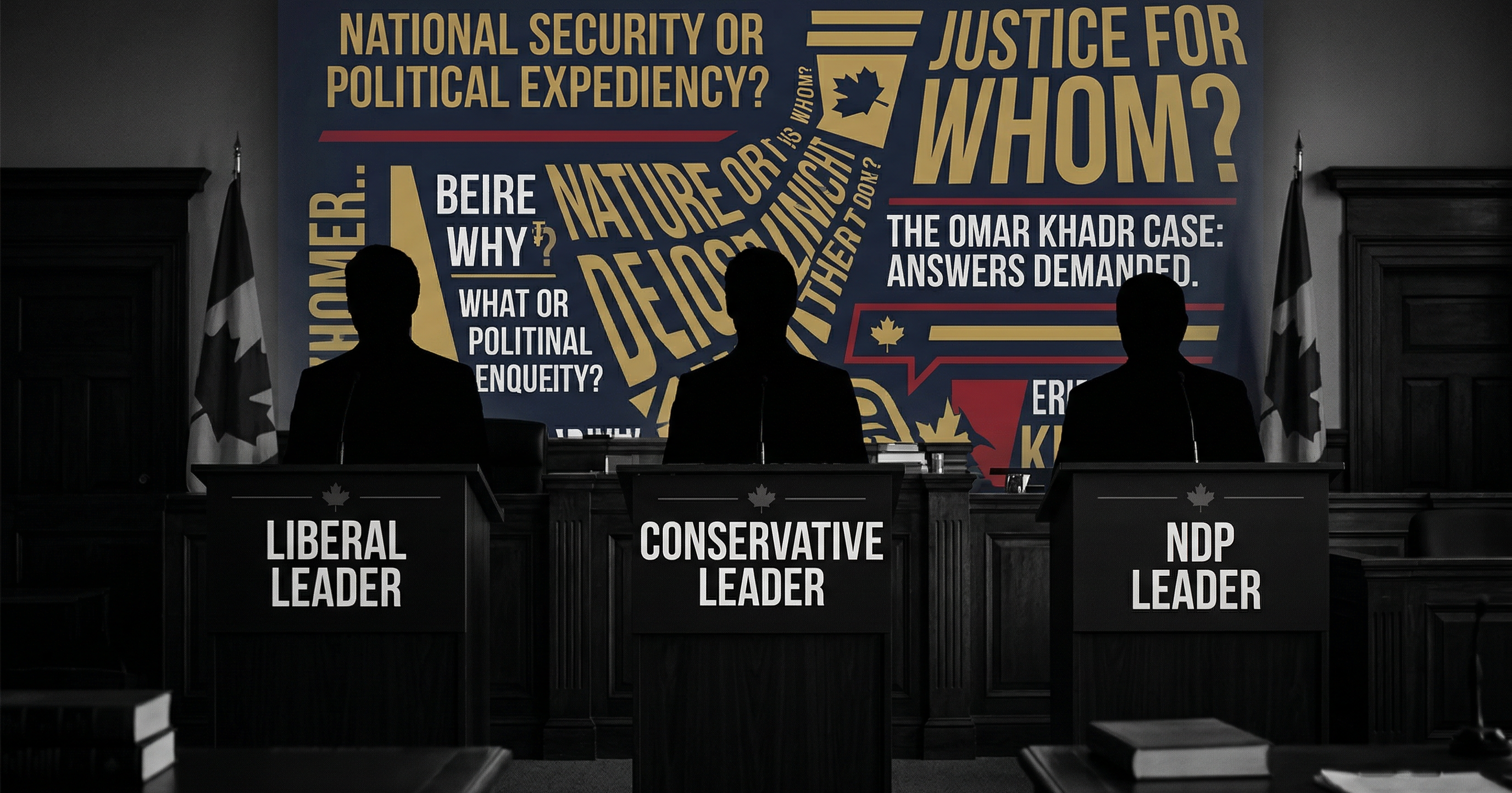 Omar Khadr questions for Jack Layton, Stephen Harper and Michael Ignatieff