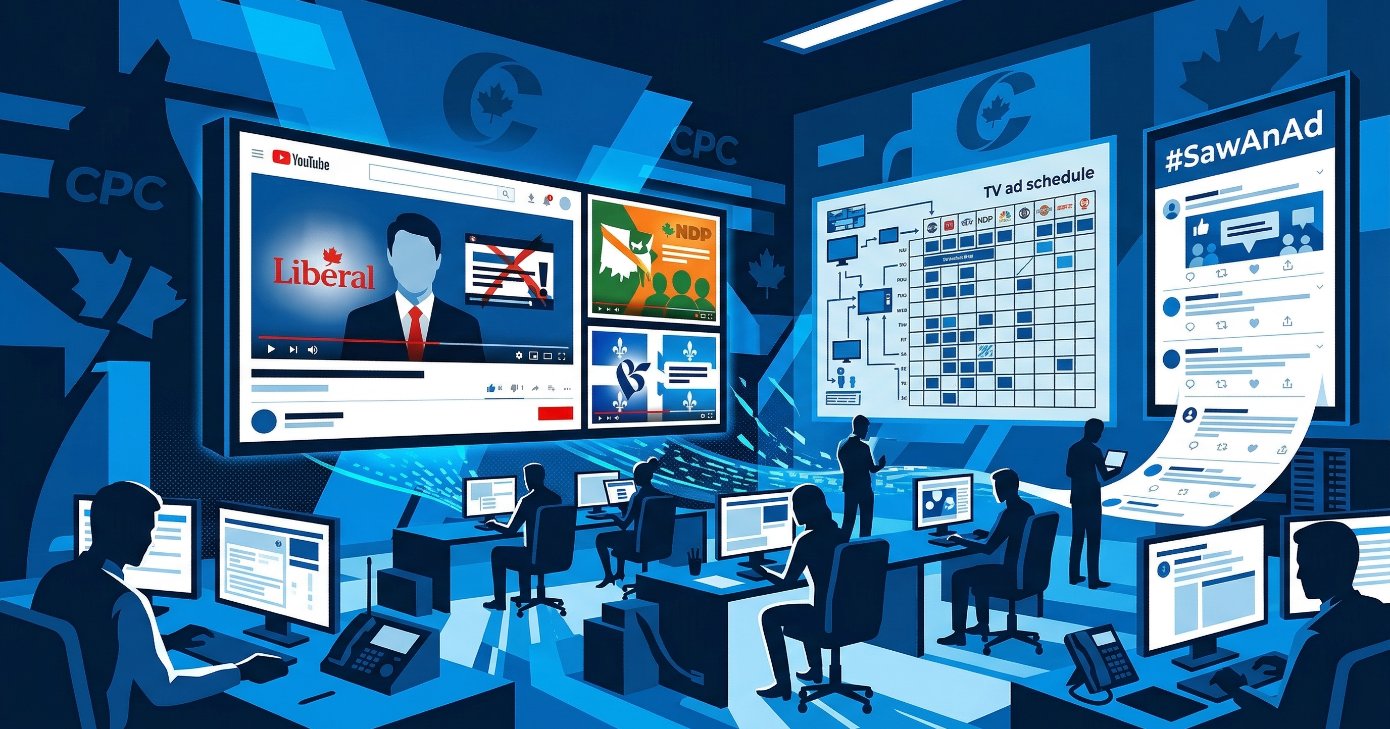 Conservatives roll out new ads