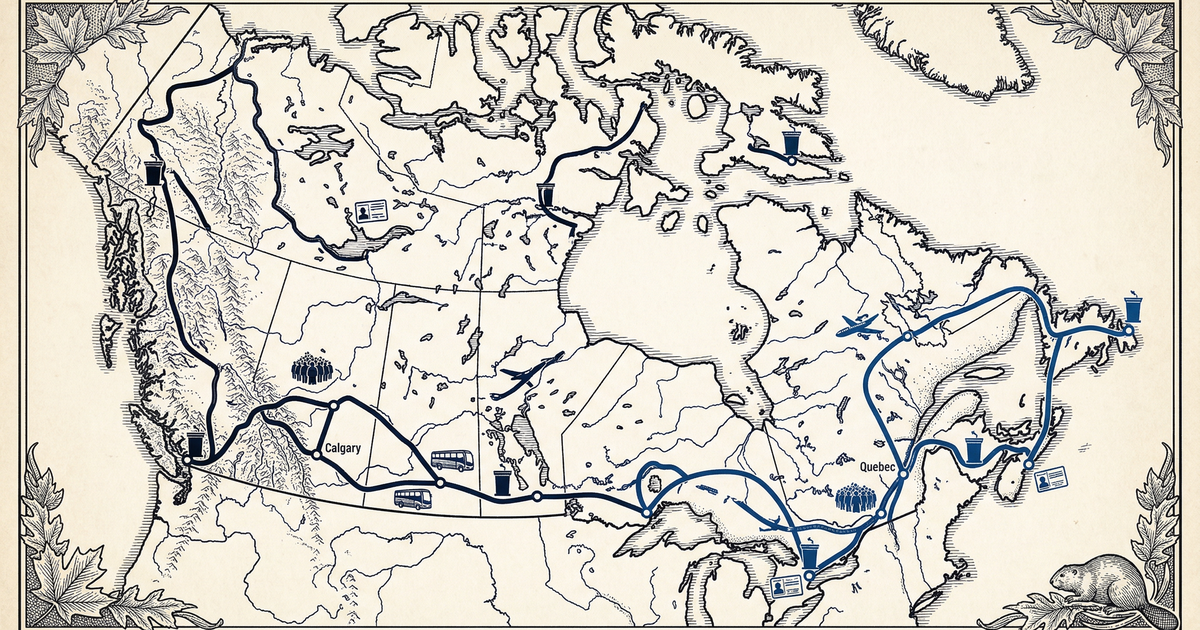 On the leadership campaign trail