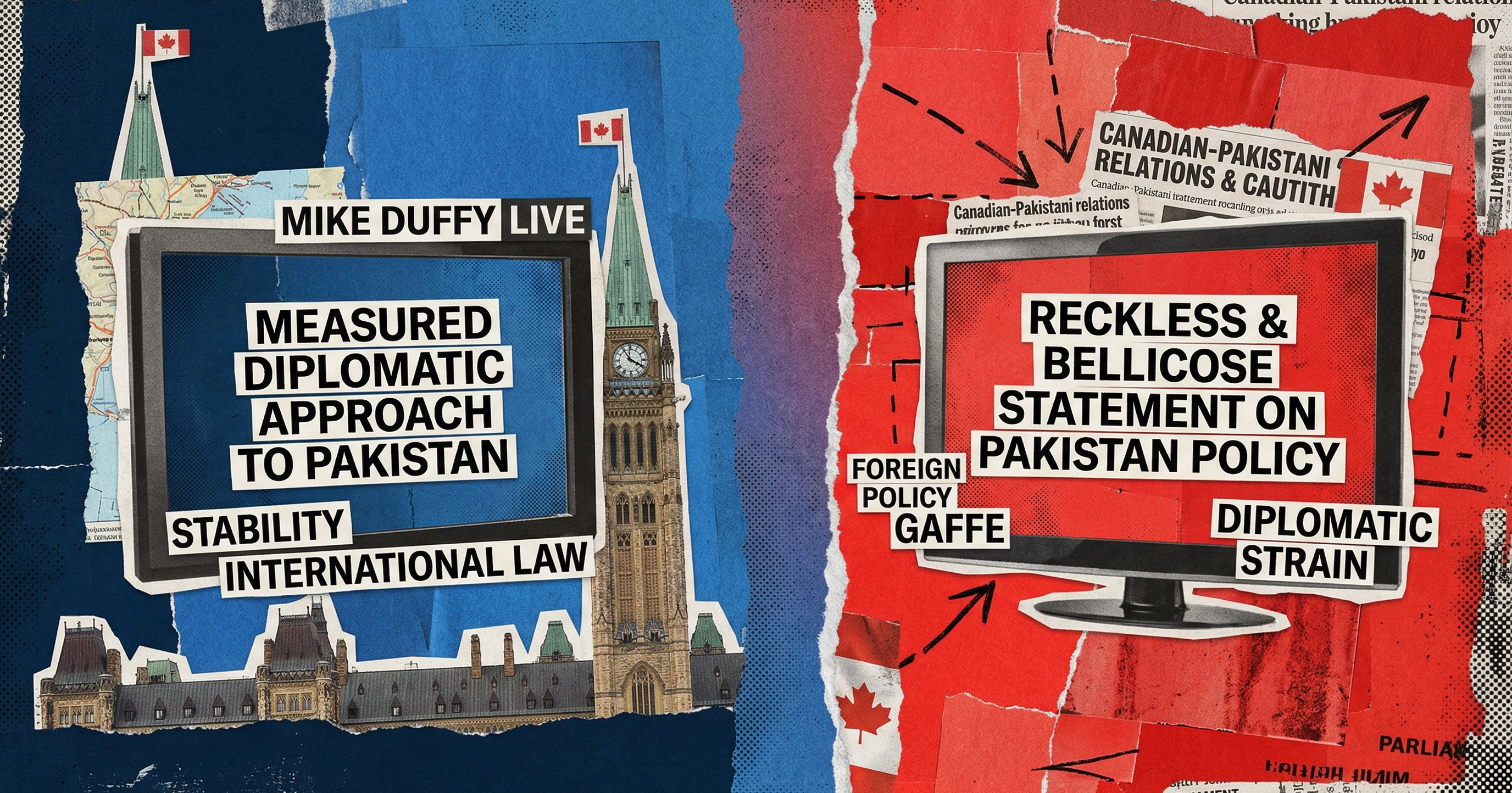 On the record: Harper and Dion on Pakistan