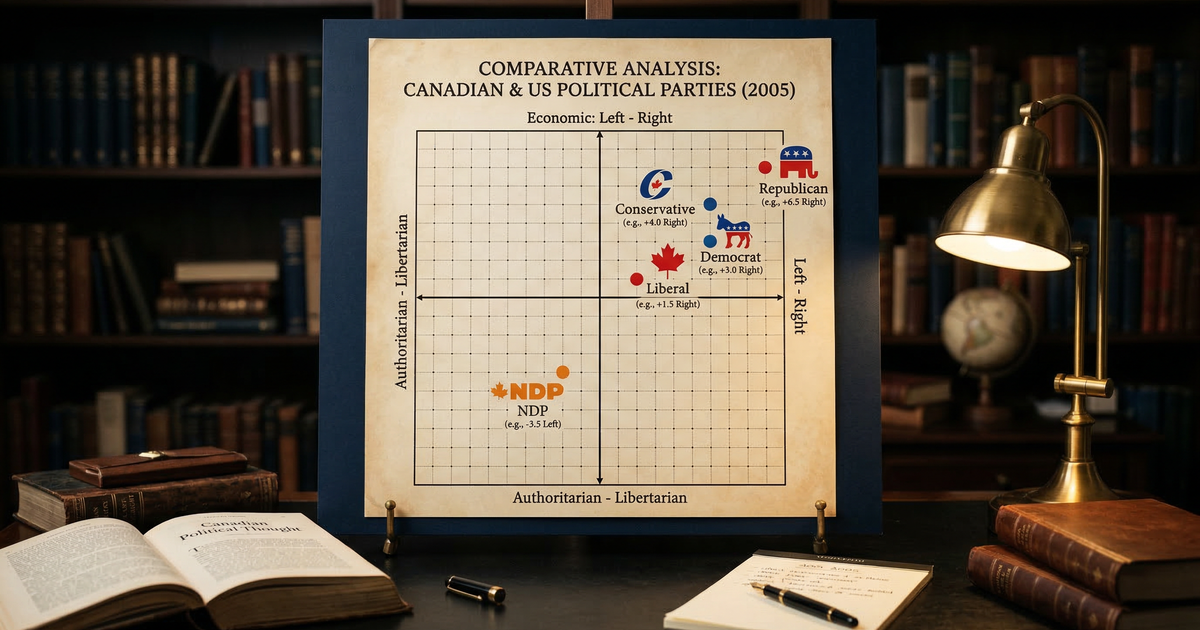 Political orientation – Canada vs. US