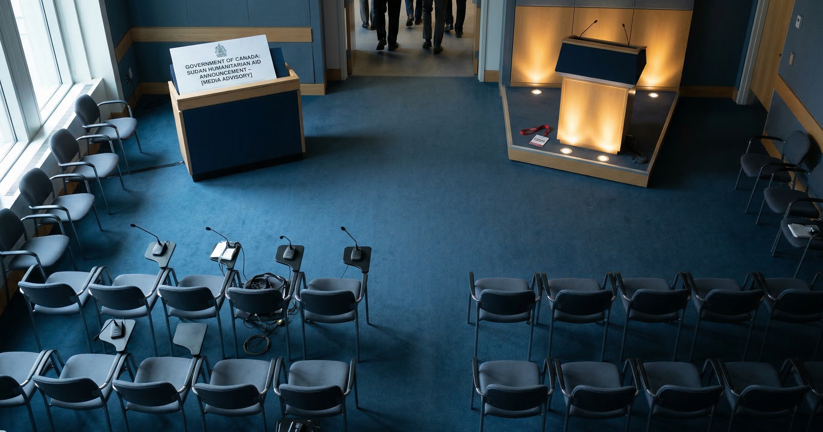 Press Gallery walks out