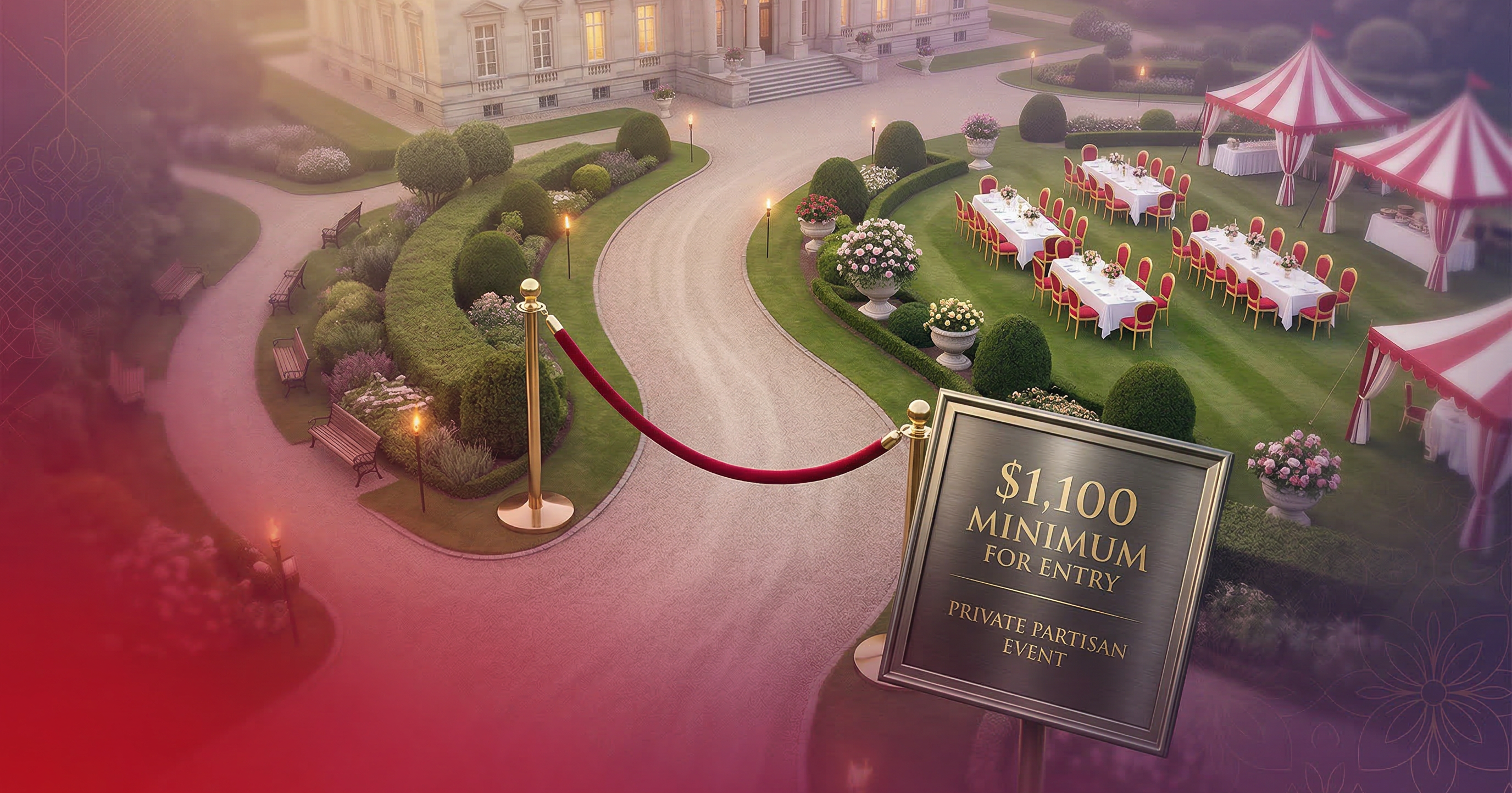 Public property reserved for Liberal elite