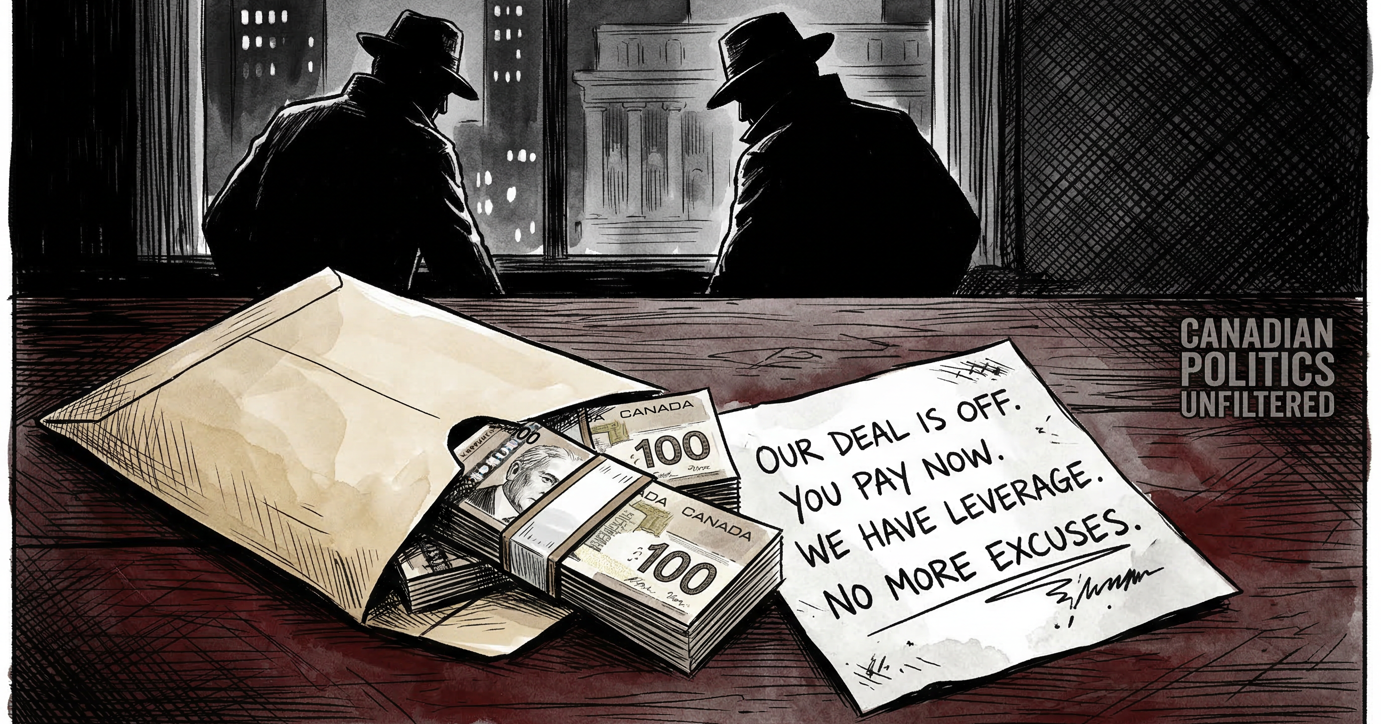 Schreiber’s threatening letter to Mulroney