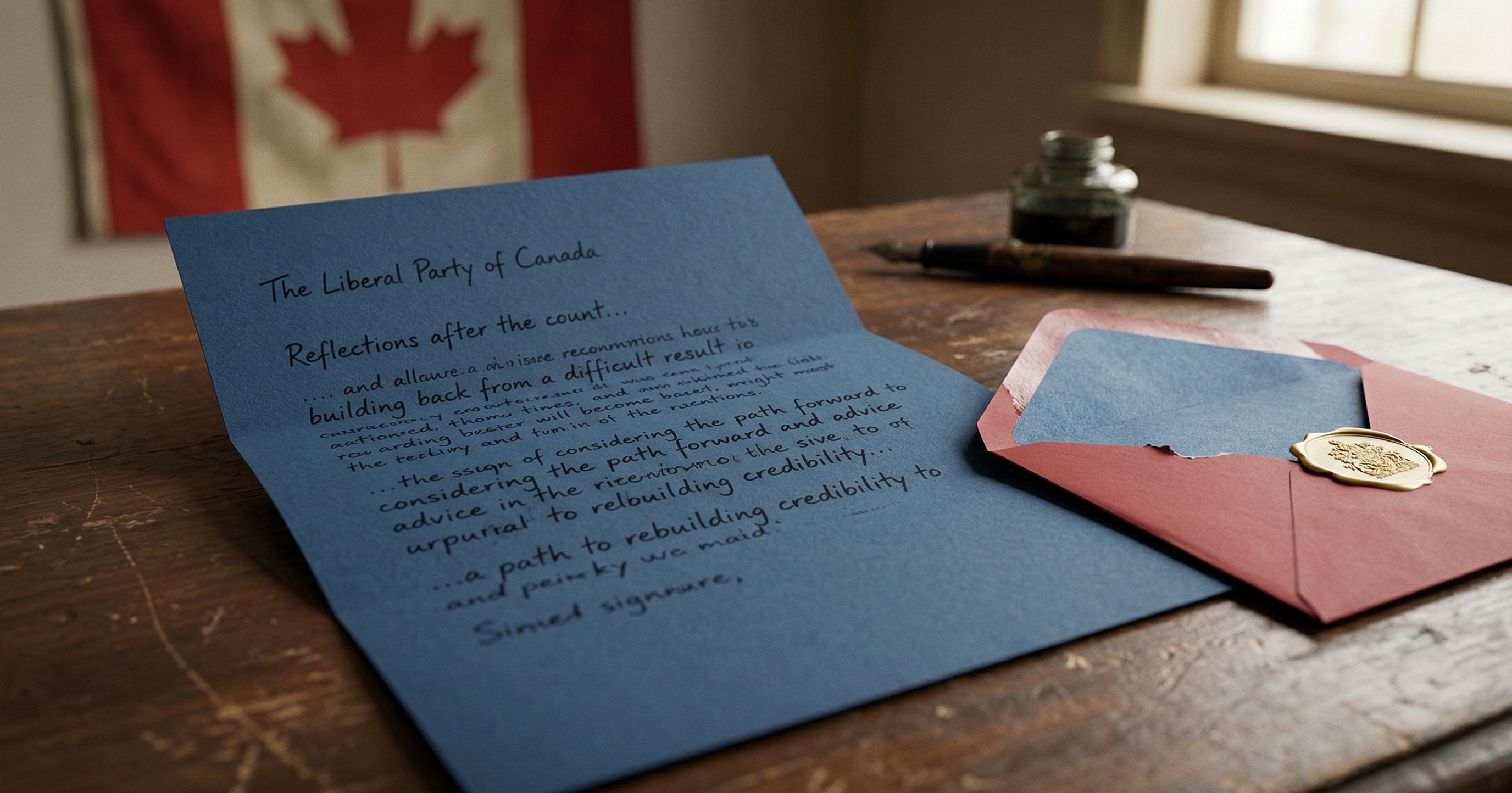 Sincere advice for the Liberal Party of Canada