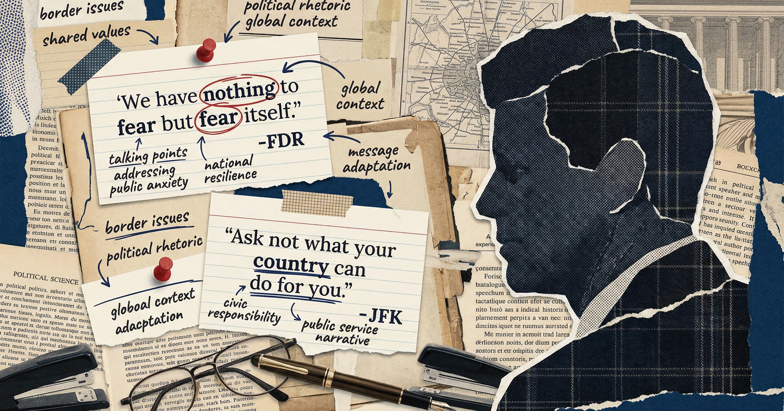 Stephen Harper channeling US Presidents?