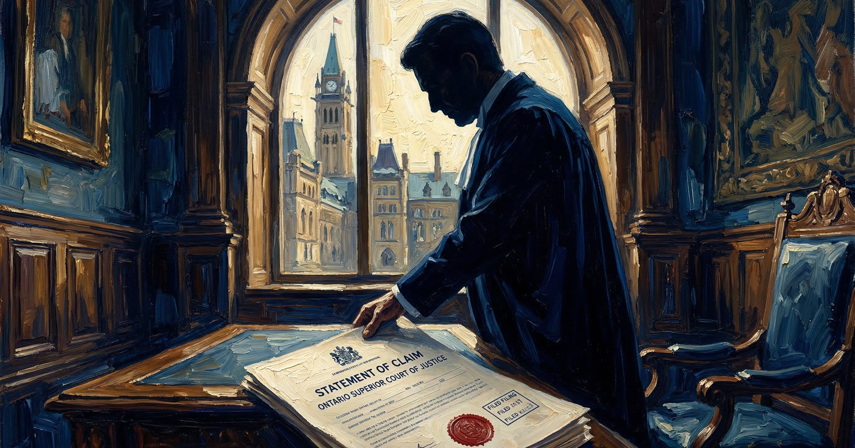 Stephen Harper’s Statement of Claim