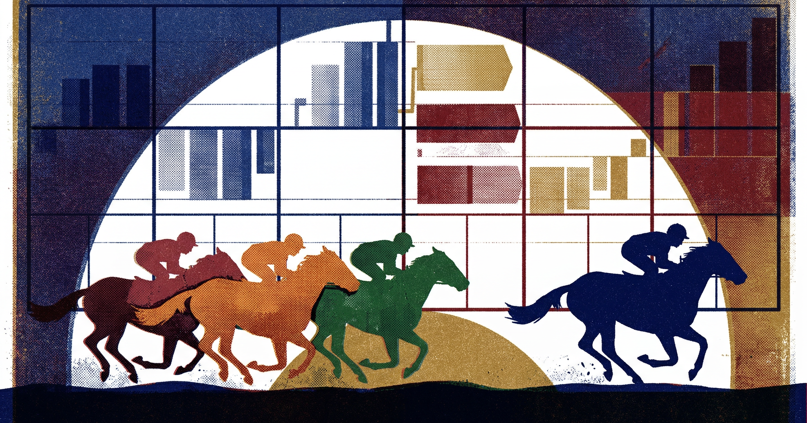 The battle for second place