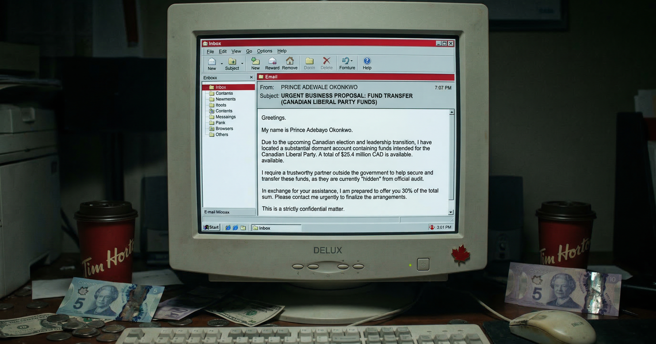 The Canadian 419 scam