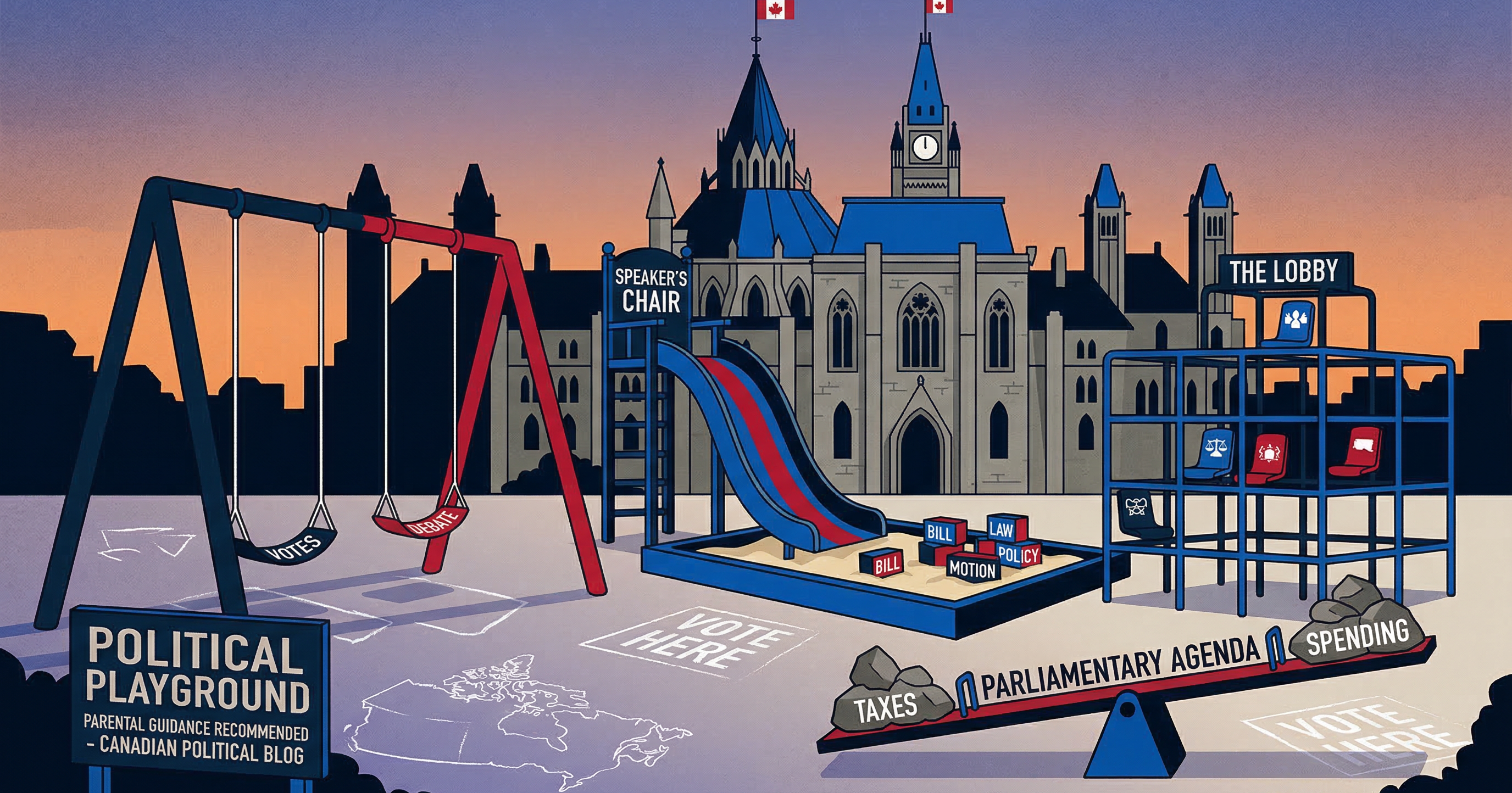 The Code of the Centre Block Schoolyard