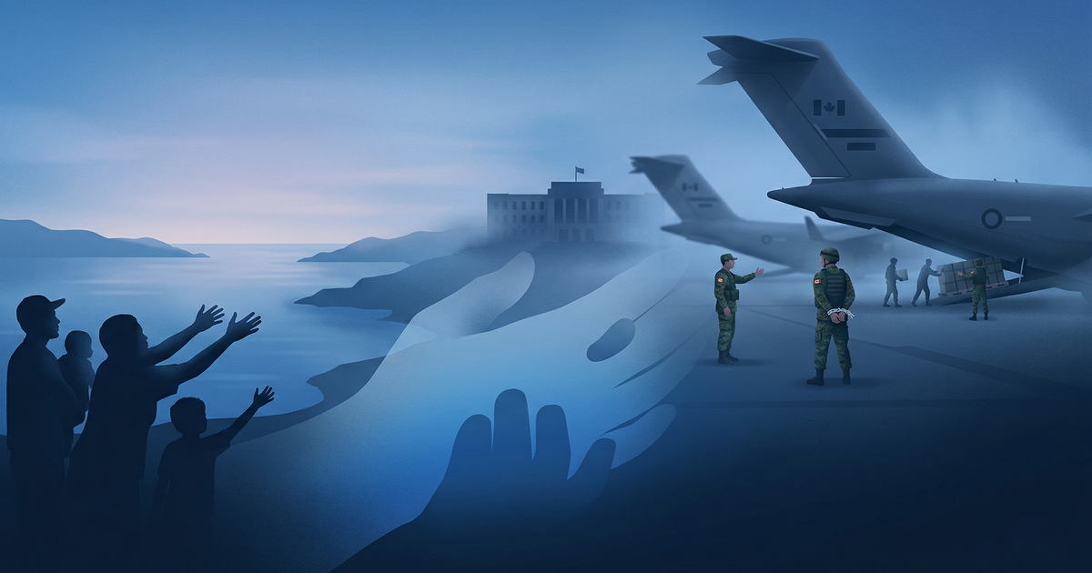 The helping hands of Canadians have been tied by the Liberals