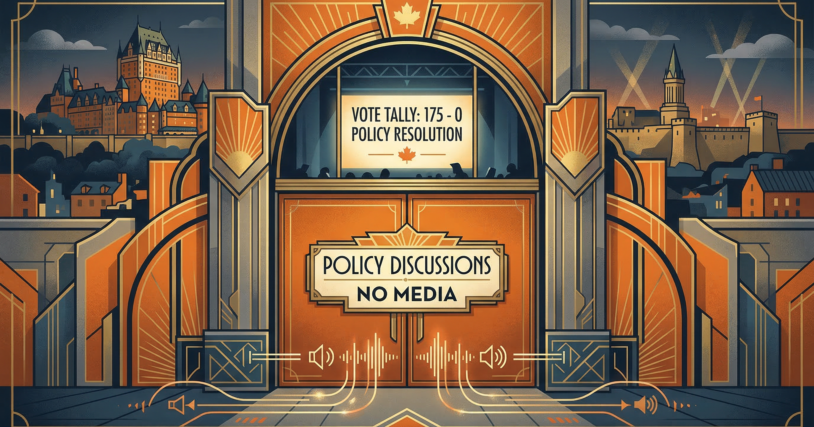 The NDP convention: Day 1